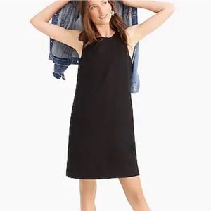 J. Crew Black Linen Sleeveless Dress